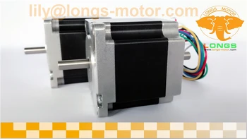 DE SHIP&EU Free! NO TAX! LONGS 2PCS Stepper Motor Nema23 56mm 185oz-in 2.0A 6Lead DUAL SHAFT 57BYGH 23HS6620B for CNC mill kit
DE SHIP&EU Free! NO TAX! LONGS 2PCS Stepper Motor Nema23 56mm 185oz-in 2.0A 6Lead DUAL SHAFT 57BYGH 23HS6620B for CNC mill kit