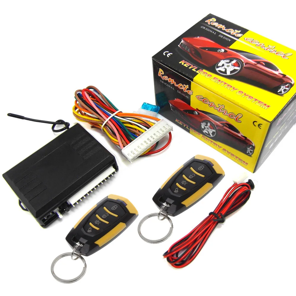 BIUYEE M616-8182 Universal 12V Car Auto Alarm Remote Central 2 Controller Door Locking Vehicle security Keyless Entry System Kit
BIUYEE M616-8182 Universal 12V Car Auto Alarm Remote Central 2 Controller Door Locking Vehicle security Keyless Entry System Kit