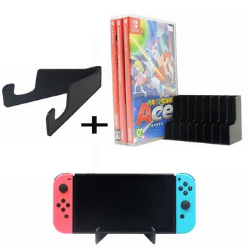Game Card Box Storage Stand CD Disk Holder Support For Nintendo nintendoswitch Nintend Switch NS CD Disks or Card Holders
Game Card Box Storage Stand CD Disk Holder Support For Nintendo nintendoswitch Nintend Switch NS CD Disks or Card Holders
