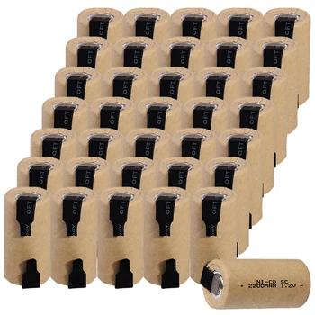 36 pcs SC battery 4.25cm*2.2cm 2200mah 1.2V NICD SUBC batteries for power tools for BOSCH for DEWALT for CASALS for MAKITA
36 pcs SC battery 4.25cm*2.2cm 2200mah 1.2V NICD SUBC batteries for power tools for BOSCH for DEWALT for CASALS for MAKITA