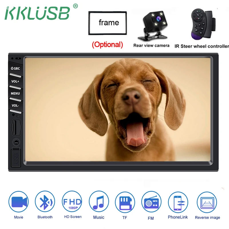 2din Car Radio Android MirrorLink Player 2 DIN 7 inch Touch Screen MP5 Player Autoradio Bluetooth Rear View Camera tape recorder
2din Car Radio Android MirrorLink Player 2 DIN 7 inch Touch Screen MP5 Player Autoradio Bluetooth Rear View Camera tape recorder