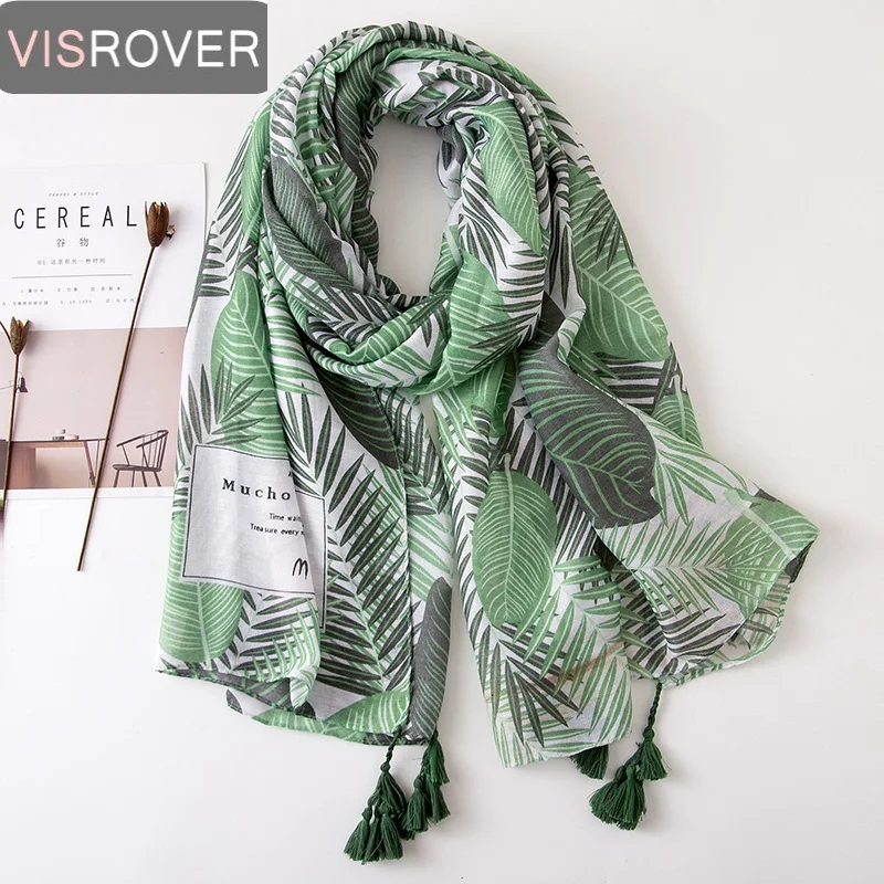 VISROVER summer beach muffler green leaves plant scarf wowan kawaii lady tropical print scarf watermelon boho ethnic scarves
VISROVER summer beach muffler green leaves plant scarf wowan kawaii lady tropical print scarf watermelon boho ethnic scarves