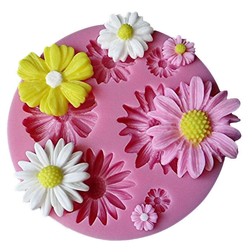 Kawaii 3D Flower Silicone Mold Fondant Soap Moulds Baking Jelly Candy Chocolate Cake Decorating Tools Cocina Confeitaria Gadgets
Kawaii 3D Flower Silicone Mold Fondant Soap Moulds Baking Jelly Candy Chocolate Cake Decorating Tools Cocina Confeitaria Gadgets