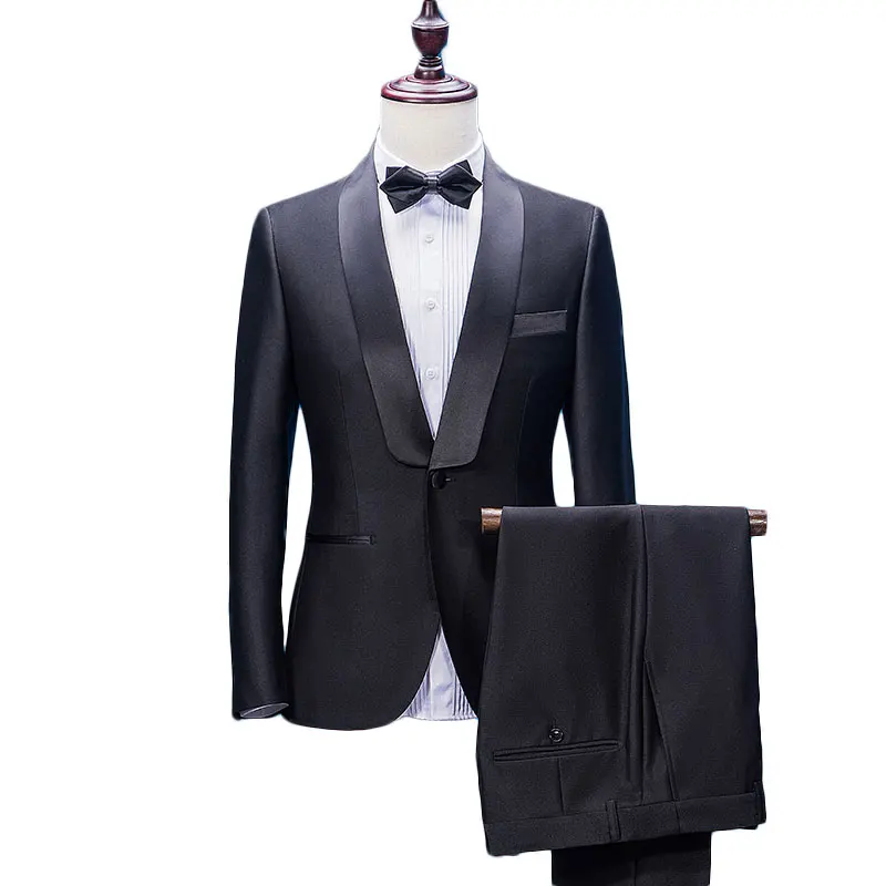 Женское платье в клетку juego de Plaid negocios формальное piezas para hombre moda vestido boda traje (chaqueta + chal)