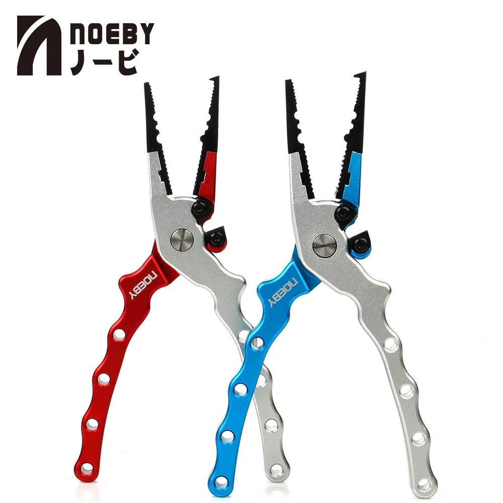 Noeby Fishing Plier Red&Bule Aluminum Alloy Fishing Pliers Split Ring Cutters Fishing Holder Tackle Hooks Remover Fishing Pliers
Noeby Fishing Plier Red&Bule Aluminum Alloy Fishing Pliers Split Ring Cutters Fishing Holder Tackle Hooks Remover Fishing Pliers