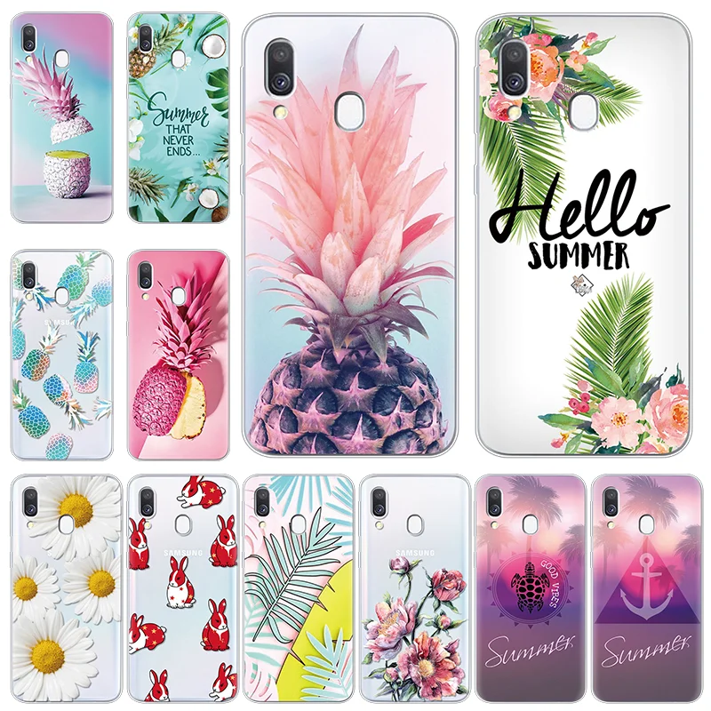 Summer Floral Coque For Samsung Galaxy A40 Marble Flower Cover Soft Silicone Pineapple Coque For Samsung A40 A405F SM-A405F Case
Summer Floral Coque For Samsung Galaxy A40 Marble Flower Cover Soft Silicone Pineapple Coque For Samsung A40 A405F SM-A405F Case