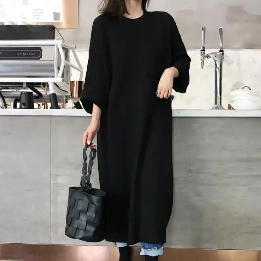 2019 Autumn Winter Women Fashion Loose Long Pullovers Sweaters Large Size Computer Knitted Casual Korean Style Women Clothes
2019 Autumn Winter Women Fashion Loose Long Pullovers Sweaters Large Size Computer Knitted Casual Korean Style Women Clothes