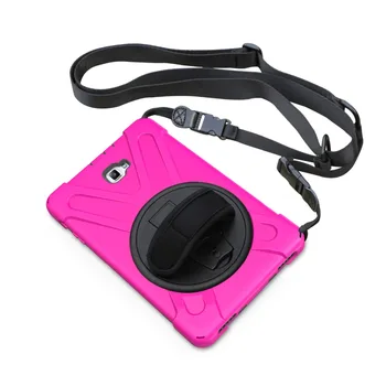 For Samsung Galaxy Tab A 10.1 SM-T580/SM-T585 Pirate Tablet Case Cover Silicone+PC Kickstand Hard Case With Wrist+Shoulder Strap
For Samsung Galaxy Tab A 10.1 SM-T580/SM-T585 Pirate Tablet Case Cover Silicone+PC Kickstand Hard Case With Wrist+Shoulder Strap