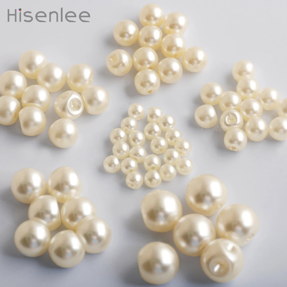 6mm 8mm 9mm 10mm 12mm 14mm ABS Side Hole Shaped Pearl High Quality Ivory Color Plastic Beads DIY Jewelry Making Decorations
6mm 8mm 9mm 10mm 12mm 14mm ABS Side Hole Shaped Pearl High Quality Ivory Color Plastic Beads DIY Jewelry Making Decorations