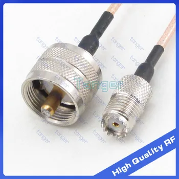 UHF male plug PL-259 to Mini UHF female jack SO239 straight with 20cm 8" RG316 RF Coaxial Pigtail Low Loss cable high quality
UHF male plug PL-259 to Mini UHF female jack SO239 straight with 20cm 8" RG316 RF Coaxial Pigtail Low Loss cable high quality