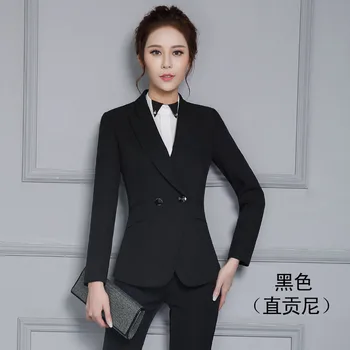 Plus Size 2016 Autumn Winter Formal Uniform Design Professional Office Work Suits With Jackets And Pants Pantsuits Trousers Set
Plus Size 2016 Autumn Winter Formal Uniform Design Professional Office Work Suits With Jackets And Pants Pantsuits Trousers Set