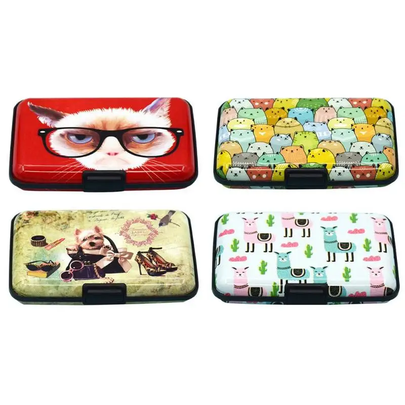 Women Color Printing RFID Anti-theft Business Card Box Credit Card Pocket Wallet Holder
Women Color Printing RFID Anti-theft Business Card Box Credit Card Pocket Wallet Holder