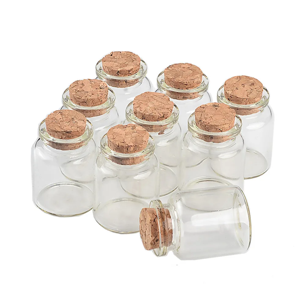 15ml 30*40*17mm Mini Transparency Glass Bottles With Cork Empty Jars Crafts Clear Bottles 50pcs/lot Free Shipping
15ml 30*40*17mm Mini Transparency Glass Bottles With Cork Empty Jars Crafts Clear Bottles 50pcs/lot Free Shipping