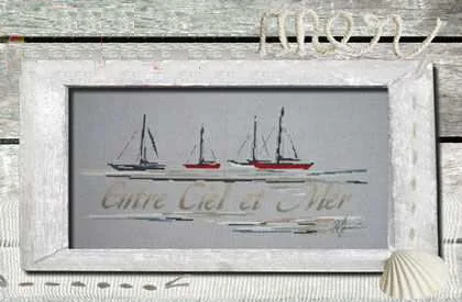 Top Quality Counted Cross Stitch Kit Entre ciel et mer port Between sky and sea port Four Boats Ships Vessels Isabelle
Top Quality Counted Cross Stitch Kit Entre ciel et mer port Between sky and sea port Four Boats Ships Vessels Isabelle