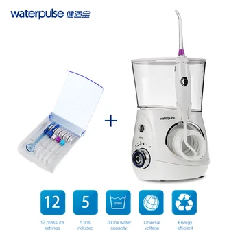 Waterpulse V660 700ml Dental Flosser Power Water Jet Pro Oral Hygiene Dental Floss Irrigation Clean Tooth Floss Oral Irrigation
Waterpulse V660 700ml Dental Flosser Power Water Jet Pro Oral Hygiene Dental Floss Irrigation Clean Tooth Floss Oral Irrigation