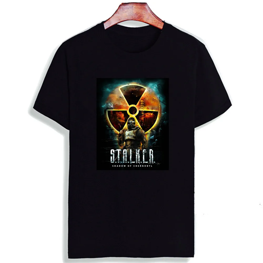 Fashion Short Sleeve T Shirt Stalker Danger Video Game Printed 100% Cotton Top Tees O Neck T-Shirt Unisex TShirt
Fashion Short Sleeve T Shirt Stalker Danger Video Game Printed 100% Cotton Top Tees O Neck T-Shirt Unisex TShirt