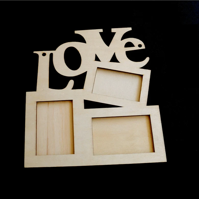 Hollow Love Wooden Photo Frame White Base DIY Picture Frame Art Decor Three Windows P20
Hollow Love Wooden Photo Frame White Base DIY Picture Frame Art Decor Three Windows P20