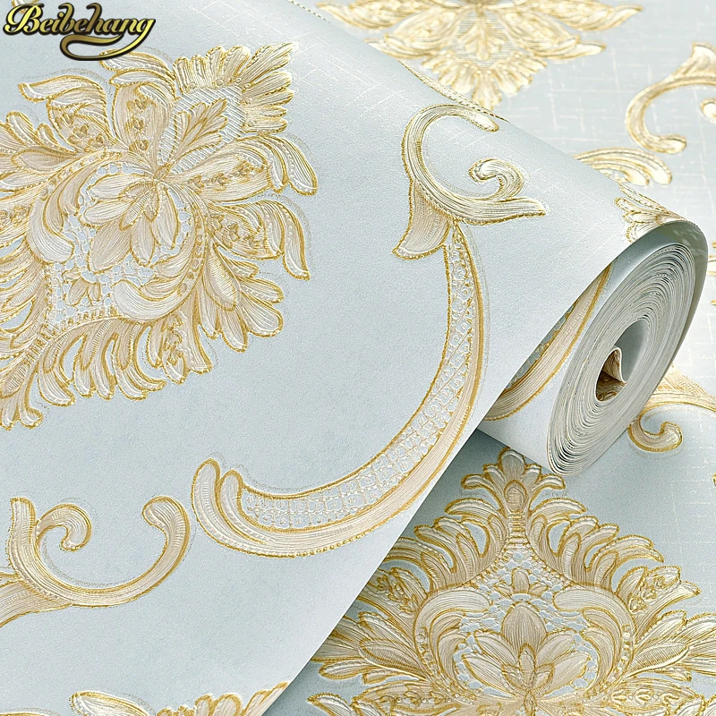 beibehang Self-adhesive non-woven European wallpaper 3D stereo embossed papel de parede warm living room bedroom wall sticker
beibehang Self-adhesive non-woven European wallpaper 3D stereo embossed papel de parede warm living room bedroom wall sticker