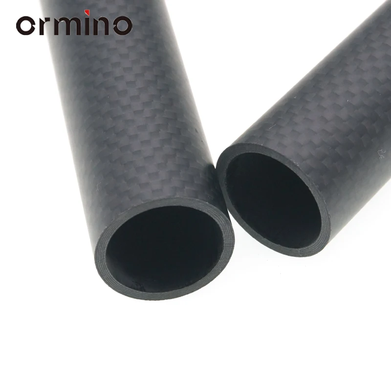 

Ormino 2PCS 30mm 3K Carbon Fiber Tube Quadcopter Hexacopter Frame arm Landing Gear Rc Drone kit Multicopter Diy 30mmX27mm tube