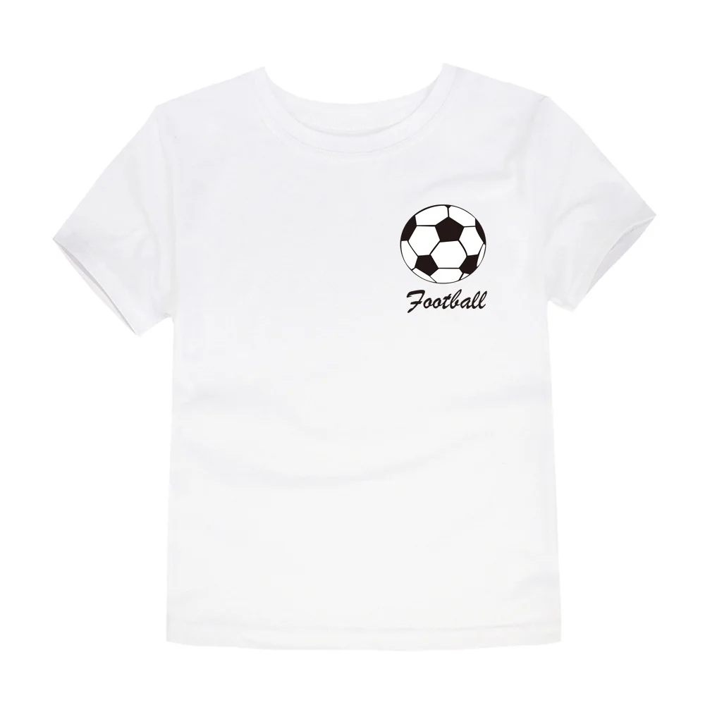 Summer New Styles Boys Football Logo T Shirts Kids ODM OEM Kids T Shirt Children Team Clothing Baby Girls Tops
Summer New Styles Boys Football Logo T Shirts Kids ODM OEM Kids T Shirt Children Team Clothing Baby Girls Tops