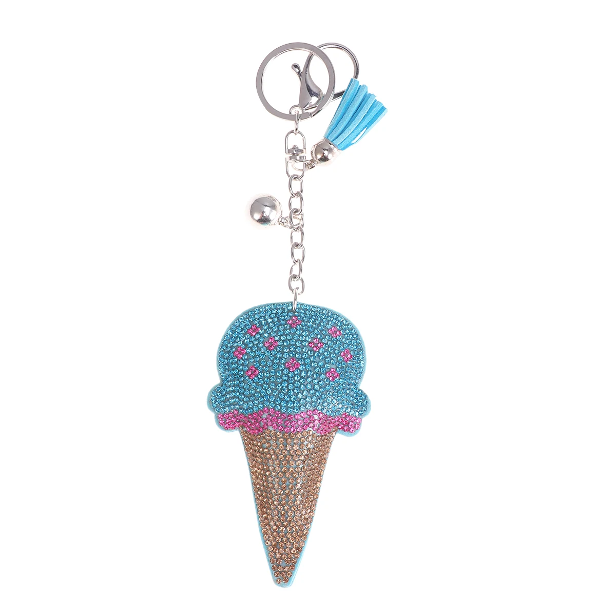 1 Pc Keychain Personality Fashion Summer Ice Cream Key Holder Key Ring Hanging Pendant for Handbag Cars Backpack
1 Pc Keychain Personality Fashion Summer Ice Cream Key Holder Key Ring Hanging Pendant for Handbag Cars Backpack