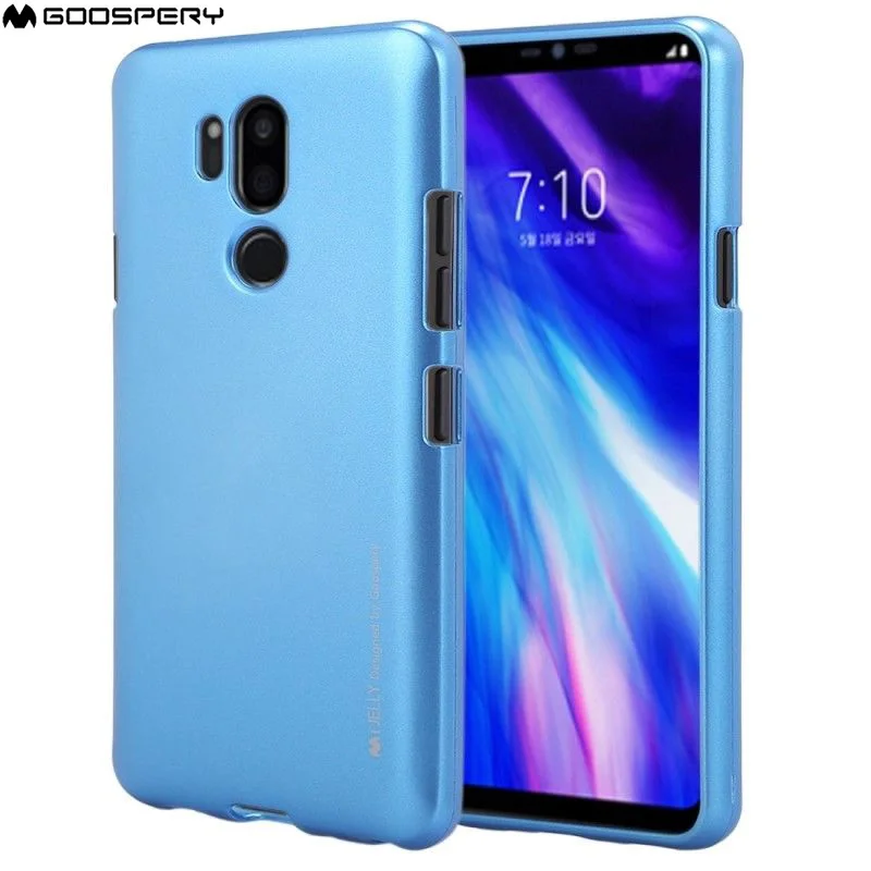 Original Mercury Goospery i Jelly Metallic Flexible Soft Rubber Cover Case for LG G7 ThinQ G7+ ThinQ thinq
Original Mercury Goospery i Jelly Metallic Flexible Soft Rubber Cover Case for LG G7 ThinQ G7+ ThinQ thinq