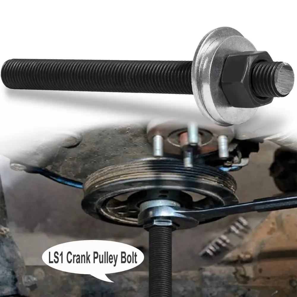 Engine Crankshaft Harmonic Balancer Install Tool Crank Pulley Crankshaft Installation ICT Billet for G M LS1/LS Chevrolet Camaro
Engine Crankshaft Harmonic Balancer Install Tool Crank Pulley Crankshaft Installation ICT Billet for G M LS1/LS Chevrolet Camaro