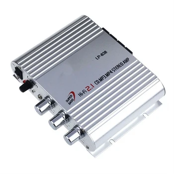 Portable 300W 12V Amplifier Booster Radio MP3 Stereo for Car Subwoofer Home Hi-Fi 2.1
Portable 300W 12V Amplifier Booster Radio MP3 Stereo for Car Subwoofer Home Hi-Fi 2.1