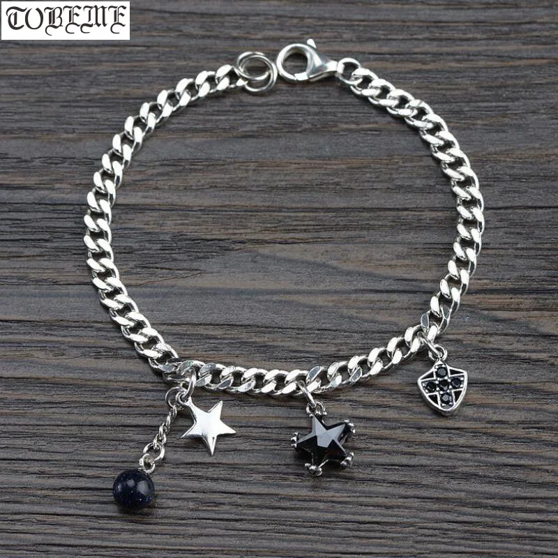 Handmade 100% 925 Silver Women Bracelet Vintage Sterling Lady Bracelet Femail Chain Bracelet Gift
Handmade 100% 925 Silver Women Bracelet Vintage Sterling Lady Bracelet Femail Chain Bracelet Gift