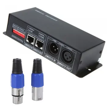 LNHF DC 12V-24V 3 Channel DMX Decoder LED Controller for RGB 5050 3528 LED Strip Light
LNHF DC 12V-24V 3 Channel DMX Decoder LED Controller for RGB 5050 3528 LED Strip Light