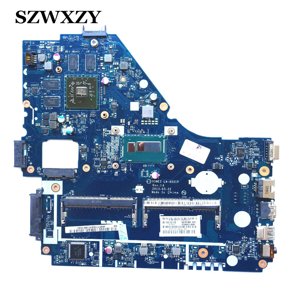 For Acer E1-572G Laptop Motherboard V5WE2 LA-9531P NBMFP1100B I5-4200U Processor R7 M265/2GB
For Acer E1-572G Laptop Motherboard V5WE2 LA-9531P NBMFP1100B I5-4200U Processor R7 M265/2GB