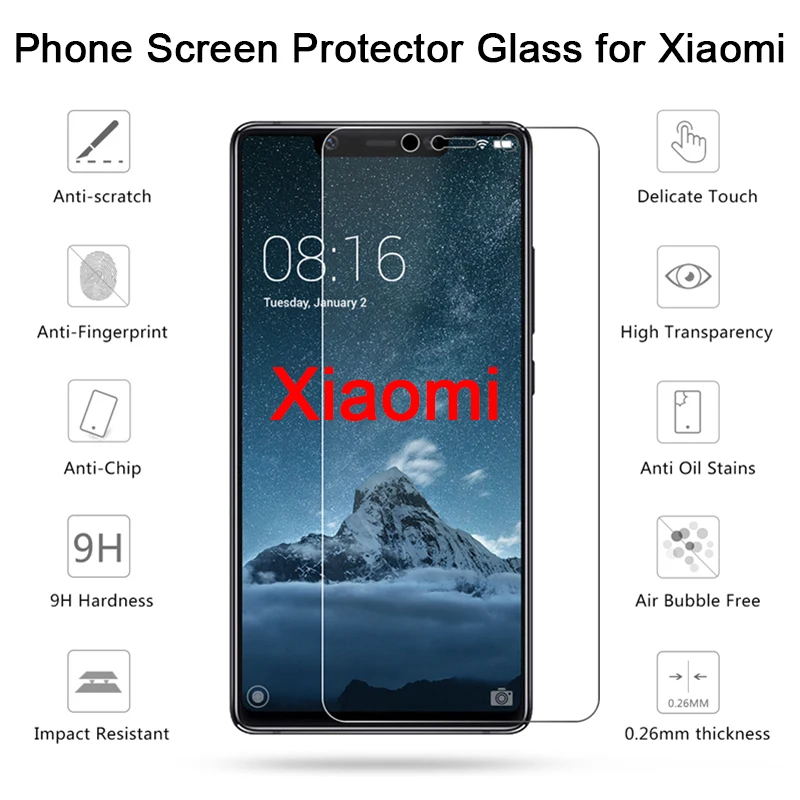 Screen Protector Film for Xiaomi Mi 8 Lite SE Protective Glass for Pocophone F1 Tempered Glass for Xiaomi Mi Max 3 Note 2 Mix 2S
Screen Protector Film for Xiaomi Mi 8 Lite SE Protective Glass for Pocophone F1 Tempered Glass for Xiaomi Mi Max 3 Note 2 Mix 2S