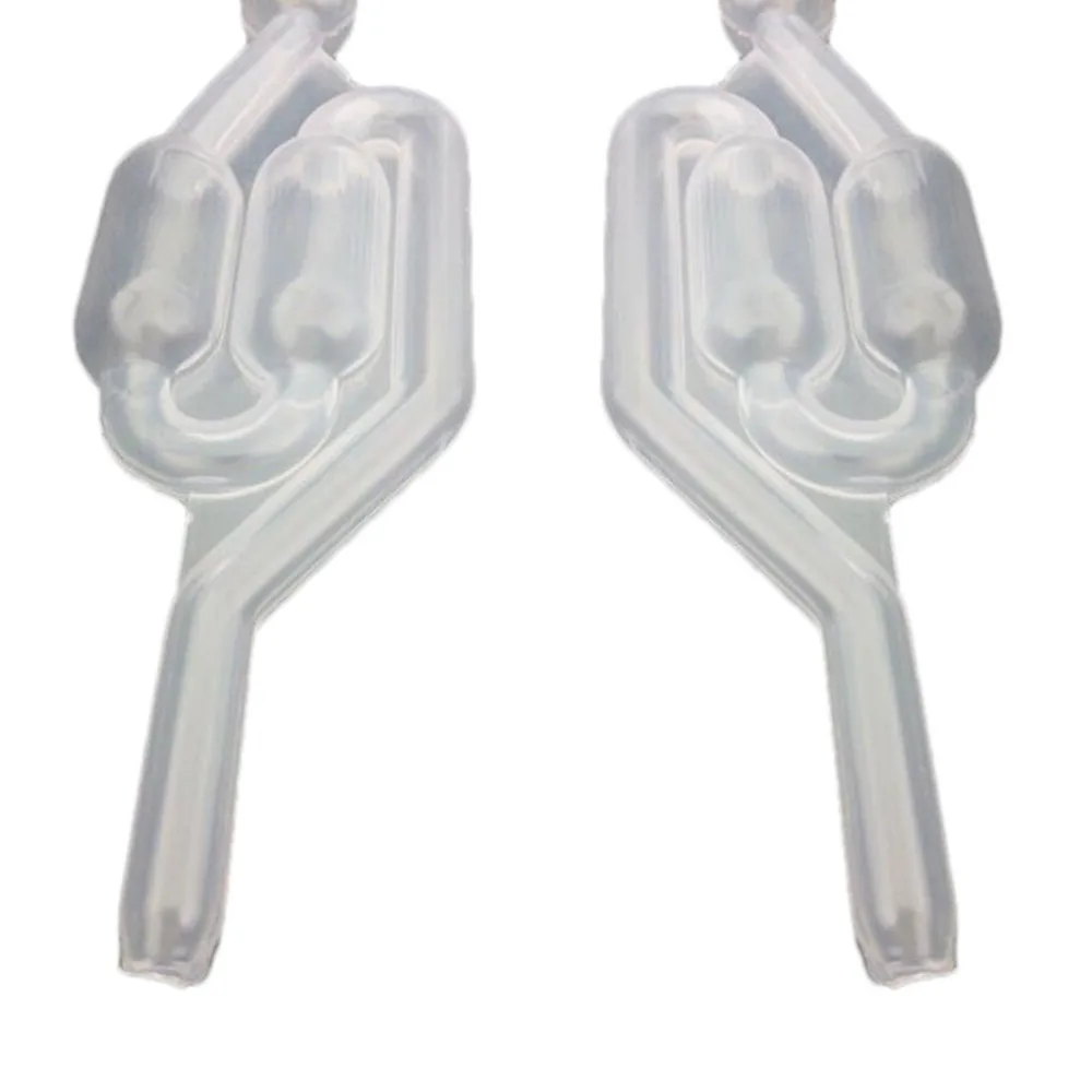 2Pcs S-Shape Air Lock Twin Bubble Grommet Homebrew Beer Fermentation Wine Making
2Pcs S-Shape Air Lock Twin Bubble Grommet Homebrew Beer Fermentation Wine Making