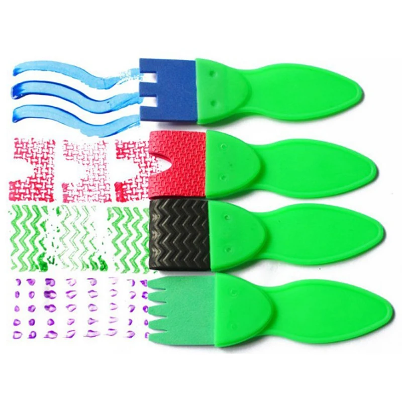 Kids DIY Painting Tools 4pcs Different Shape Sponge Paintbrushes Children Art Supplies Tools Learning Toys
Kids DIY Painting Tools 4pcs Different Shape Sponge Paintbrushes Children Art Supplies Tools Learning Toys