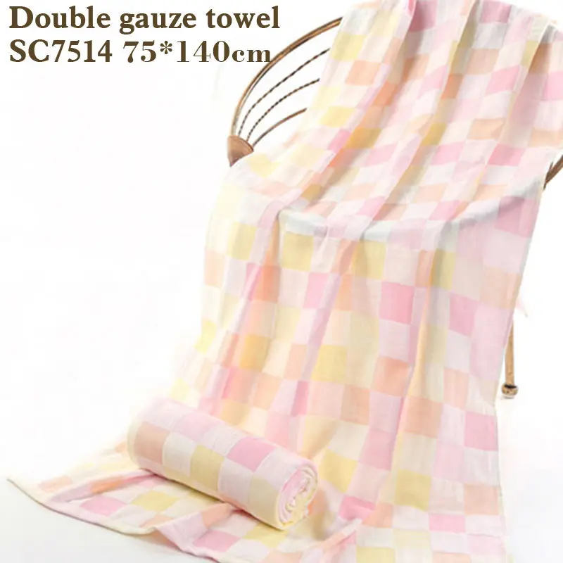 cotton bath towel double gauze squares printed baby towelThin section easy to dry Don't wash cotton terry towel gauze towel
cotton bath towel double gauze squares printed baby towelThin section easy to dry Don't wash cotton terry towel gauze towel
