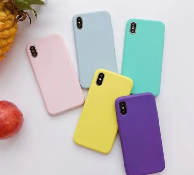 Summer Fresh Candy Soft Silicon Rubber Case for Iphone X Xs Max 6s 7 8plus Xr Mint Solid Tpu Case Anti-knock Back Cover capa
Summer Fresh Candy Soft Silicon Rubber Case for Iphone X Xs Max 6s 7 8plus Xr Mint Solid Tpu Case Anti-knock Back Cover capa