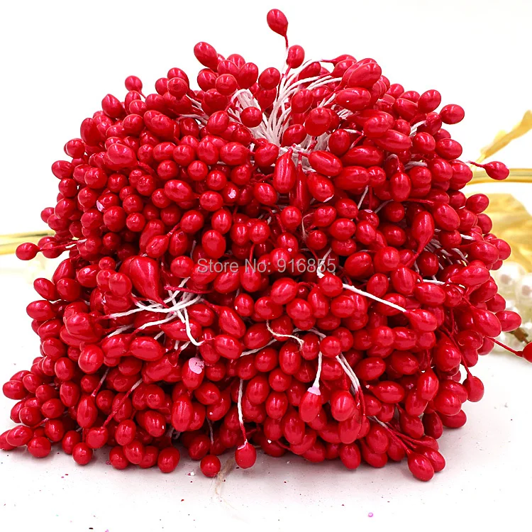 Free Shipping 900pcs/lot 5mm Red Double Heads Pearl Flower Stamen Floral Stamen Cake Decoration Craft DIY
Free Shipping 900pcs/lot 5mm Red Double Heads Pearl Flower Stamen Floral Stamen Cake Decoration Craft DIY