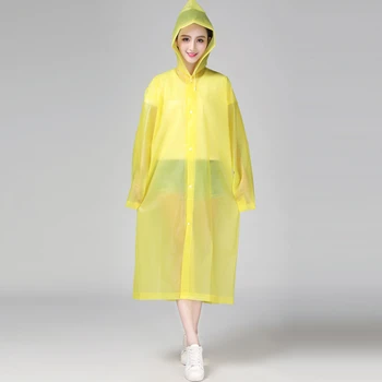 EVA Transparent Thicken Yellow Raincoat Waterproof Thin Rain Coat Women Clear Poncho Travel Raincoat Unisex Capa De Chuva 50yc6
EVA Transparent Thicken Yellow Raincoat Waterproof Thin Rain Coat Women Clear Poncho Travel Raincoat Unisex Capa De Chuva 50yc6