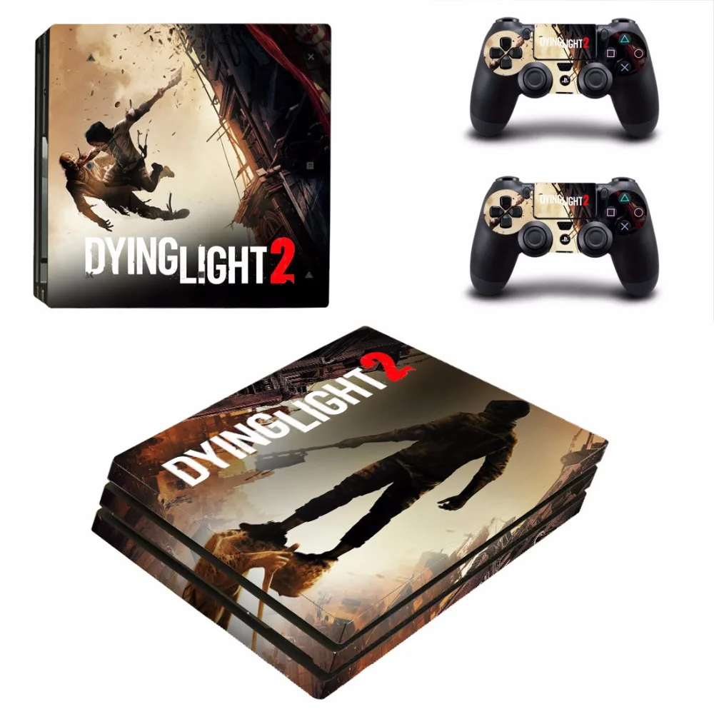 Dying Light 2 PS4 Pro Skin Sticker For Sony PlayStation 4 Console and Controllers Stickers Decal Vinyl | Электроника