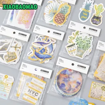 Creative Feather Wreath Clothes Planet Gilding Paper Sticker Decoration Diy Ablum Diary Scrapbooking Label Stickers Stationery
Creative Feather Wreath Clothes Planet Gilding Paper Sticker Decoration Diy Ablum Diary Scrapbooking Label Stickers Stationery