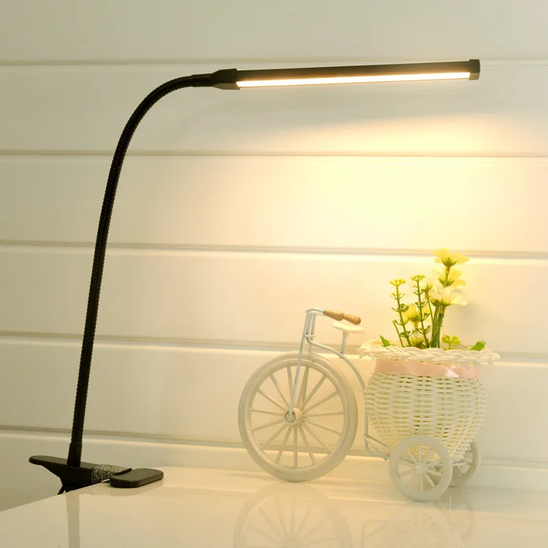 Desk Clamp Lamp LED Clip Light Type Dimming Reading eye USB Lamps Table Lights Dimmable + 2 Lighting Colors
Desk Clamp Lamp LED Clip Light Type Dimming Reading eye USB Lamps Table Lights Dimmable + 2 Lighting Colors