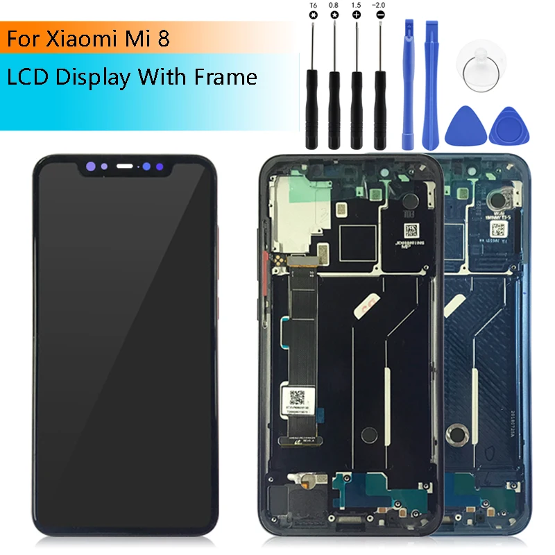 Super Amoled LCD Screen For Xiaomi Mi8 Explorer LCD Display Digitizer Touch Screen with frame For Xiaomi 8 LCD xiaomi MI 8 lcd
Super Amoled LCD Screen For Xiaomi Mi8 Explorer LCD Display Digitizer Touch Screen with frame For Xiaomi 8 LCD xiaomi MI 8 lcd