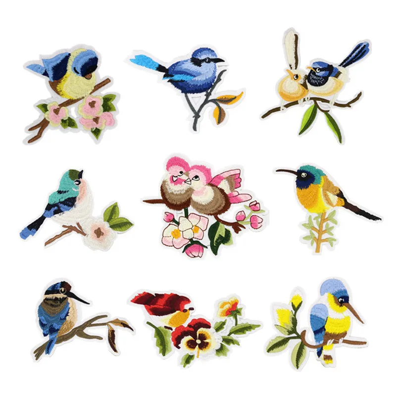 Bird Iron On Patches For Clothing Animal On The Breach Embroidery Applique DIY Hat Coat Dress Pants Accessories Cloth Sticker
Bird Iron On Patches For Clothing Animal On The Breach Embroidery Applique DIY Hat Coat Dress Pants Accessories Cloth Sticker