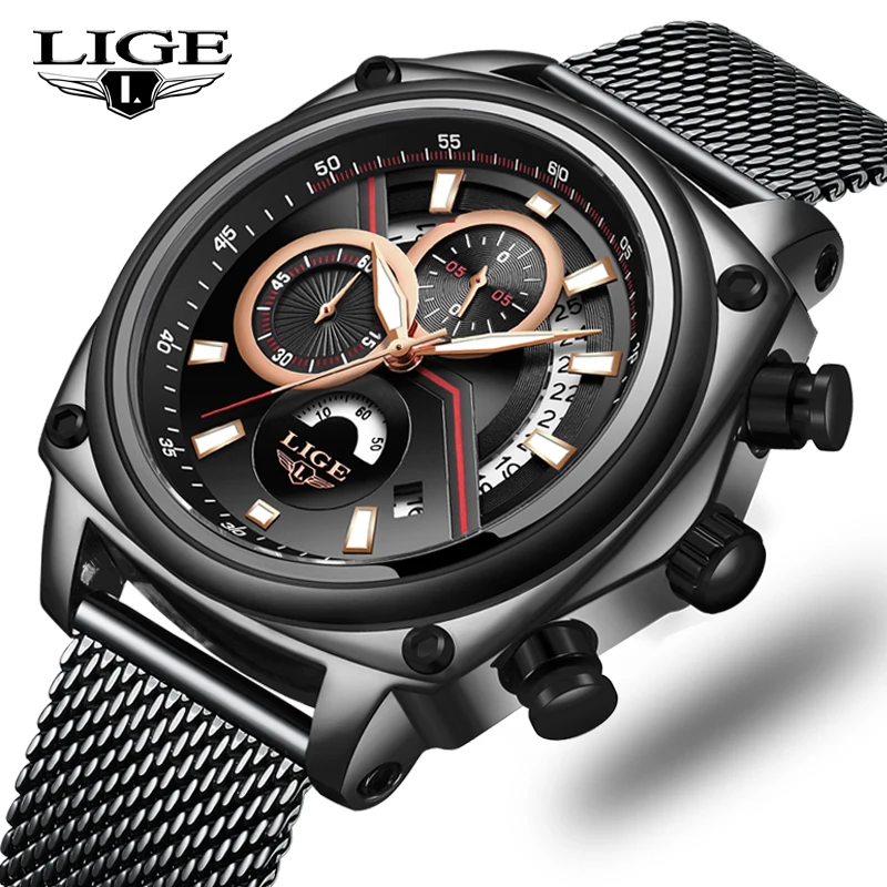 Relogio 2019 LIGE Mens Watches Top Brand Luxury Military Sport Watch Men Waterproof Clock Quartz WristWatch Relogio Masculino
Relogio 2019 LIGE Mens Watches Top Brand Luxury Military Sport Watch Men Waterproof Clock Quartz WristWatch Relogio Masculino