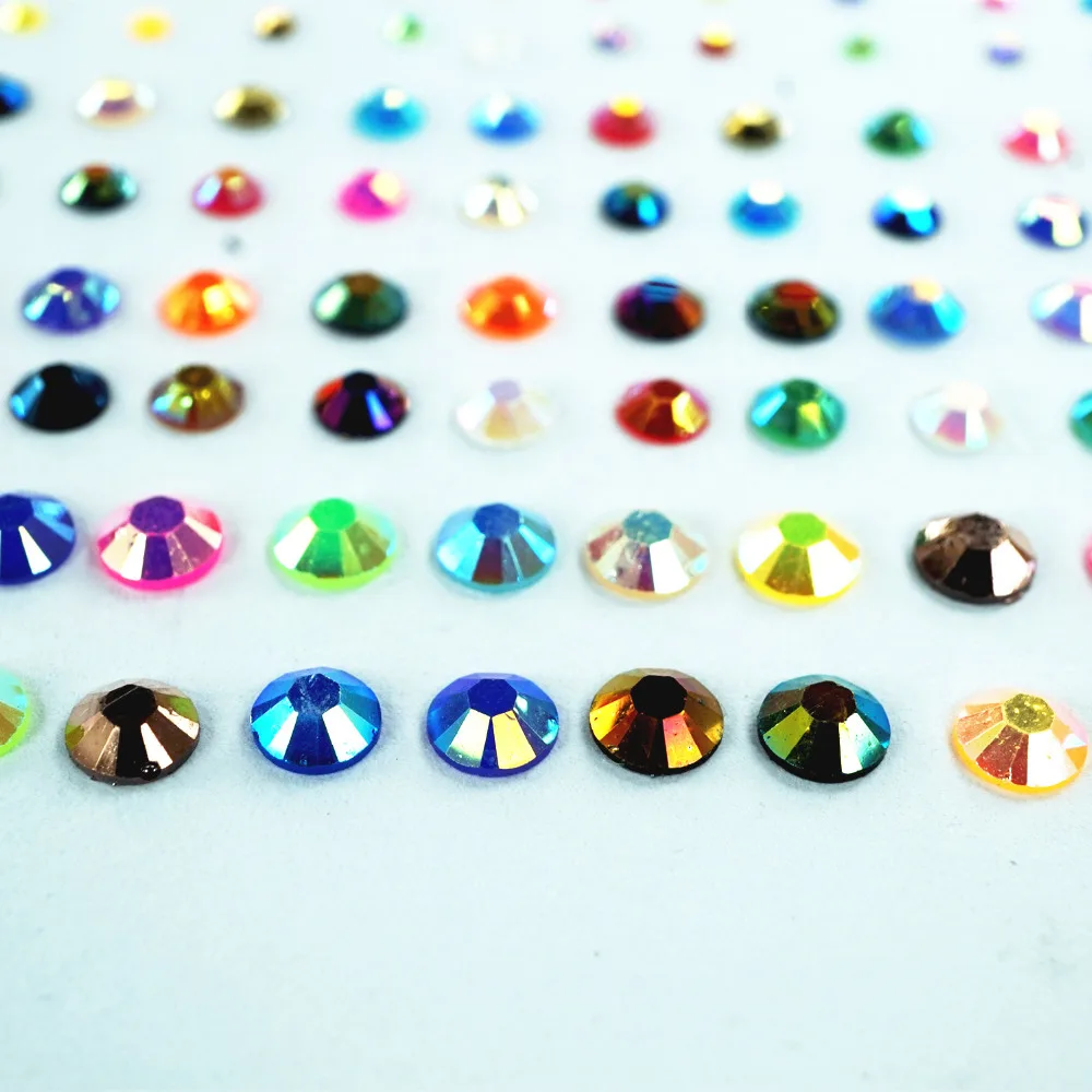 5000pcs SS19 4.4-4.5MM Non Hotfix Acrylic Resin Crystal Rhinestones Round Loose Beads Flatback Color AB Garment Accessories DIY
5000pcs SS19 4.4-4.5MM Non Hotfix Acrylic Resin Crystal Rhinestones Round Loose Beads Flatback Color AB Garment Accessories DIY
