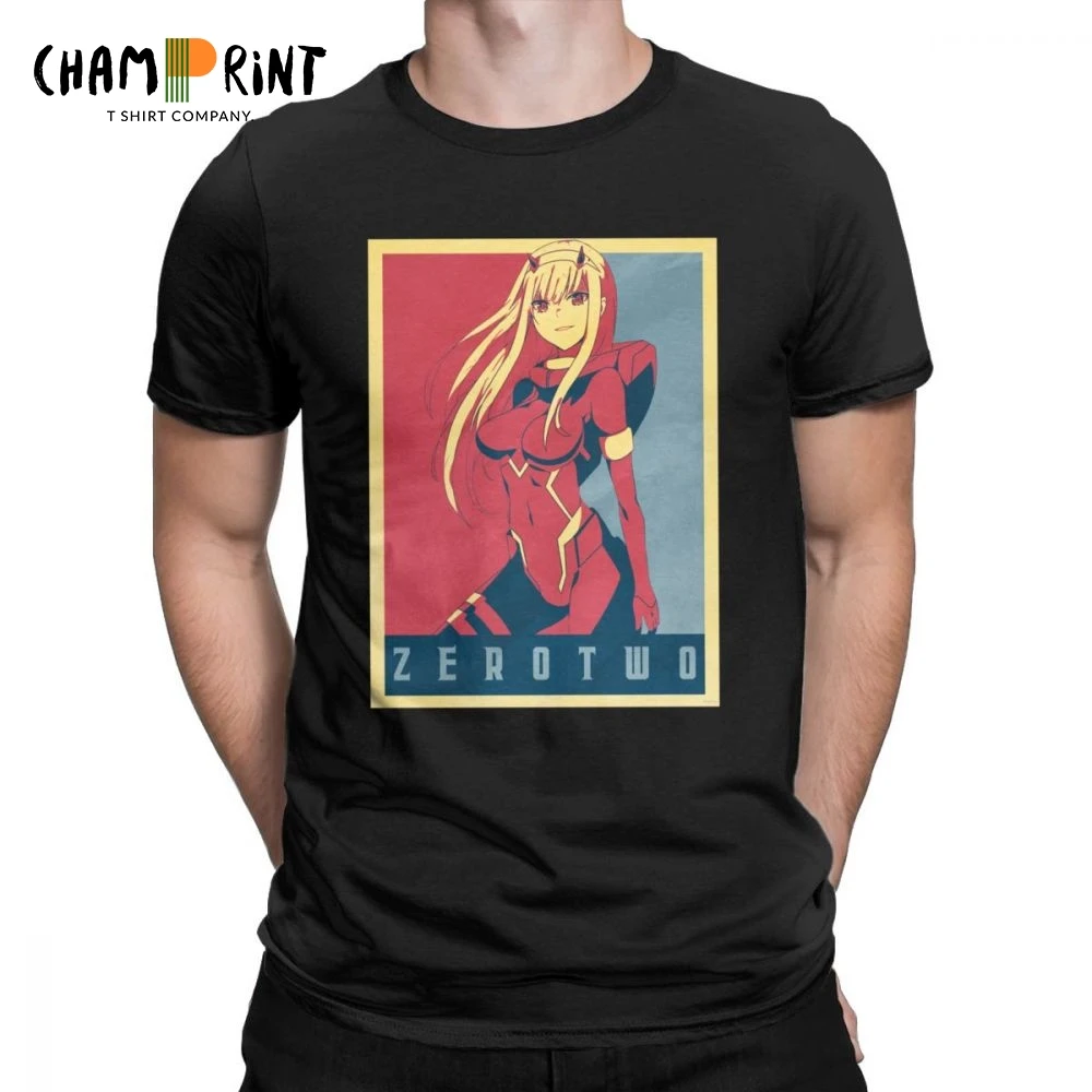 Zero Two T Shirt Political Darling In The Frankk T-Shirt for Men Round Collar Short Sleeve Tees Cotton Clothes Cool Plus Size
Zero Two T Shirt Political Darling In The Frankk T-Shirt for Men Round Collar Short Sleeve Tees Cotton Clothes Cool Plus Size