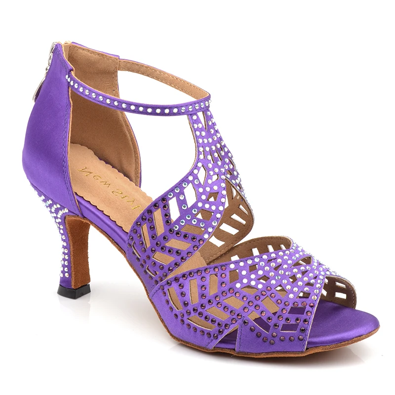 Professional 5 6 7.5 8.3 8.5 cm Heel Beading Samba Tango Salsa Latin Ballroom Dance Shoes Women Ladies with Suede Sole
Professional 5 6 7.5 8.3 8.5 cm Heel Beading Samba Tango Salsa Latin Ballroom Dance Shoes Women Ladies with Suede Sole