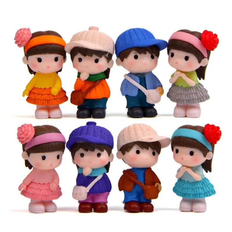 8pc Lover Girl Boy Doll Miniatura Dollhouse Garden Home Bonsai Decoration Mini Toy Miniature Pvc Craft Ornaments Micro Decor DIY
8pc Lover Girl Boy Doll Miniatura Dollhouse Garden Home Bonsai Decoration Mini Toy Miniature Pvc Craft Ornaments Micro Decor DIY