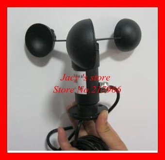 Wind speed sensor pulse signal output wind speed transmitter anemometer Aluminum alloy three cup free shipping
Wind speed sensor pulse signal output wind speed transmitter anemometer Aluminum alloy three cup free shipping