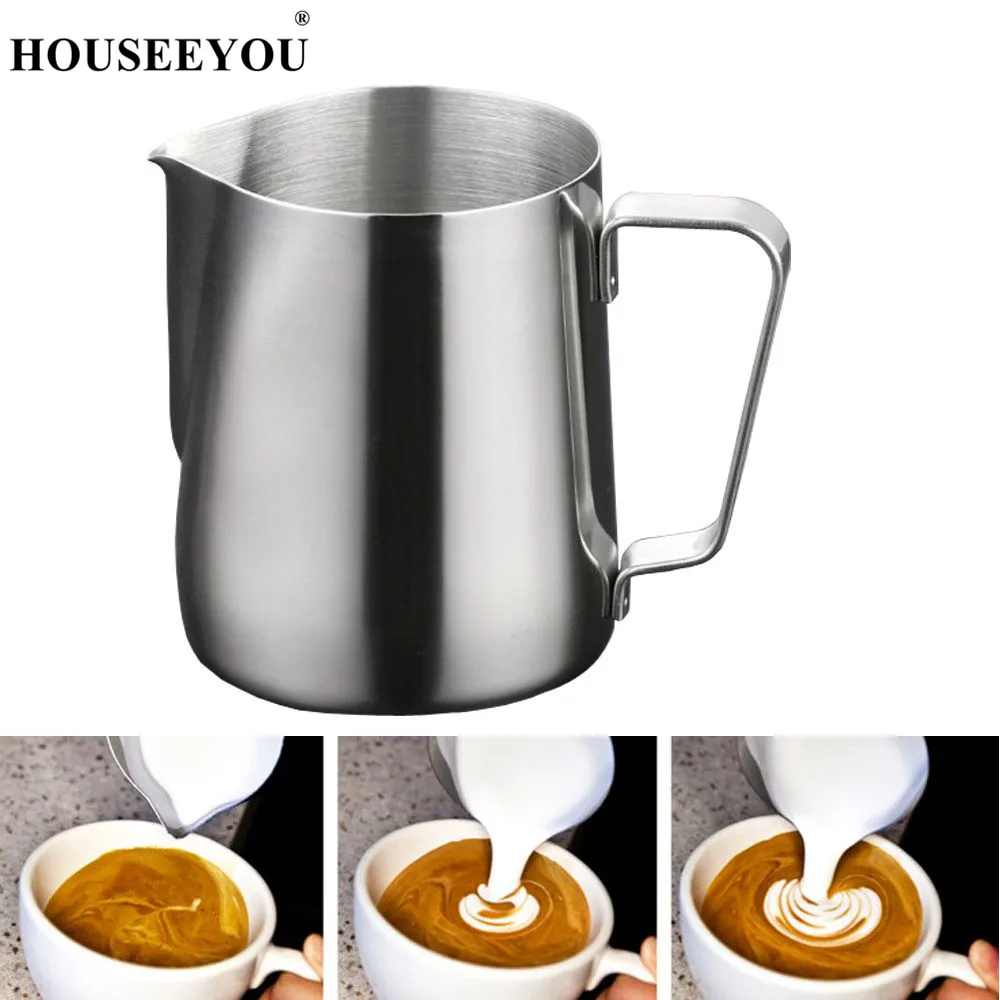 304 Stainless Steel Pitcher Milk frothing jug Espresso Coffee Pitcher Barista Craft Coffee Latte Milk Frothing Jug Pitcher
304 Stainless Steel Pitcher Milk frothing jug Espresso Coffee Pitcher Barista Craft Coffee Latte Milk Frothing Jug Pitcher